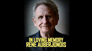 Photo of Rene Auberjonois.

Text on the image reads, "In loving memory, Rene Auberjonois"